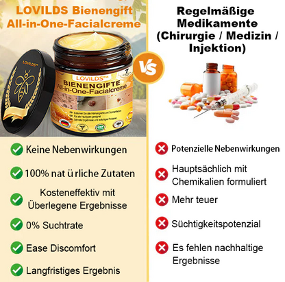 [offizieller Markenshop] 🐝 LOVILDS™ Bienengift-All-Action-Creme (👩‍⚕️ Deutsche Dermatologische Gesellschaft e.V. 𝟐𝟎𝟐𝟓Besonders empfehlenswerte Produkte)💟