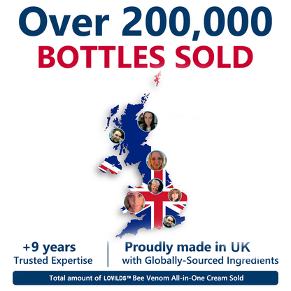 [𝐎𝐟𝐟𝐢𝐜𝐢𝐚𝐥 𝐁𝐫𝐚𝐧𝐝 𝐒𝐭𝐨𝐫𝐞] 🐝 LOVILDS™ 𝐁𝐞𝐞 𝐕𝐞𝐧𝐨𝐦 𝐀𝐥𝐥-𝐢𝐧-𝐎𝐧𝐞 𝐂𝐫𝐞𝐚𝐦 (👩‍⚕️𝐁𝐫𝐢𝐭𝐢𝐬𝐡 𝐀𝐜𝐚𝐝𝐞𝐦𝐲 𝐨𝐟 𝐒𝐜𝐢𝐞𝐧𝐜𝐞 𝐨𝐟 𝐃𝐞𝐫𝐦𝐚𝐭𝐨𝐥𝐨𝐠𝐲 𝟐𝟎𝟐𝟓 𝐒𝐩𝐞𝐜𝐢𝐚𝐥𝐥𝐲 𝐑𝐞𝐜𝐨𝐦𝐦𝐞𝐧𝐝𝐞𝐝 𝐏𝐫𝐨𝐝𝐮𝐜𝐭)💟