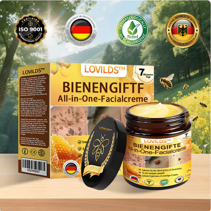 [offizieller Markenshop] 🐝 LOVILDS™ Bienengift-All-Action-Creme (👩‍⚕️ Deutsche Dermatologische Gesellschaft e.V. 𝟐𝟎𝟐𝟓Besonders empfehlenswerte Produkte)💟